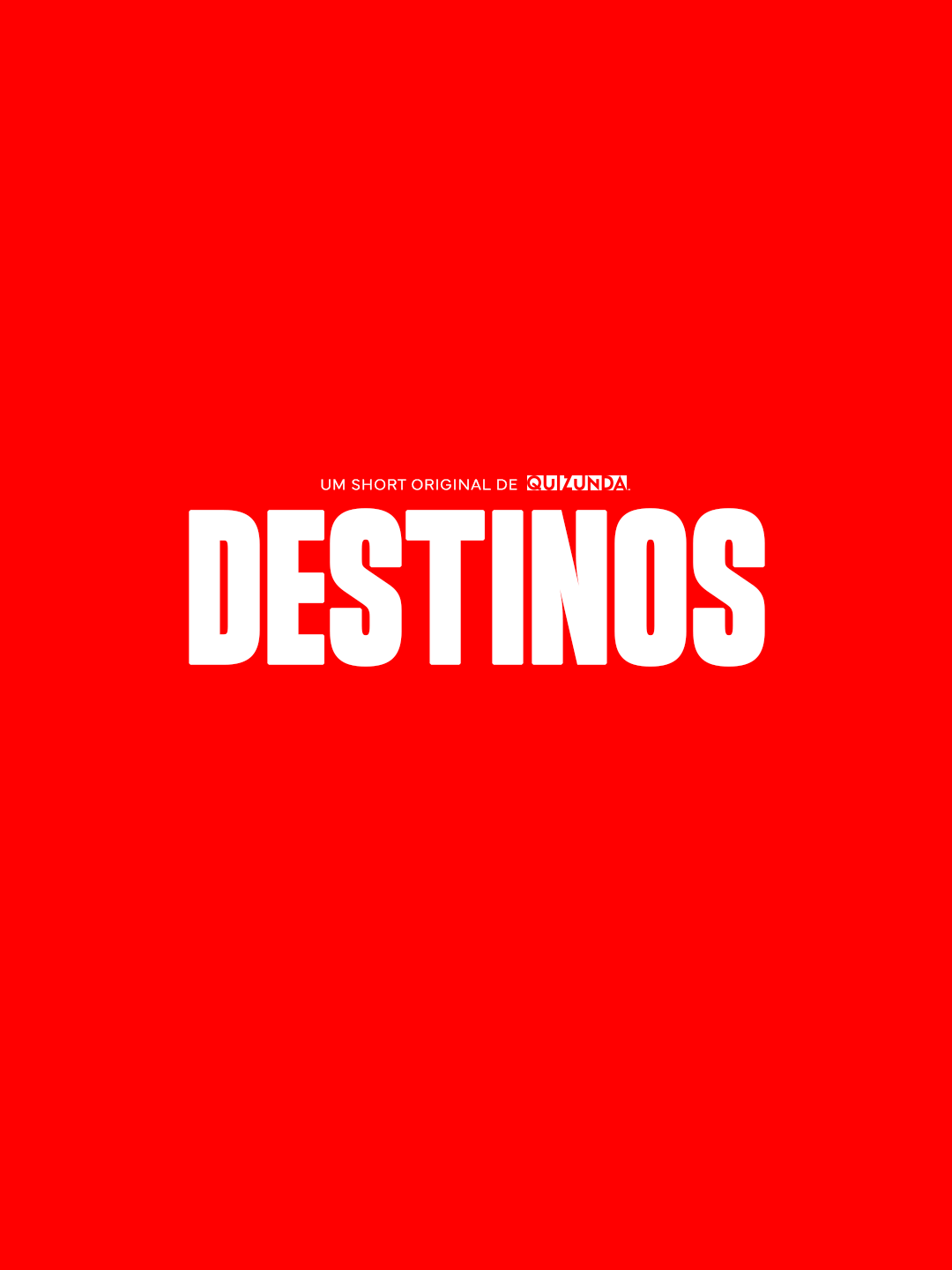 Cartaz oficial do filme Destinos
